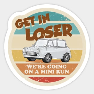 Get in Loser - Silver Sticker